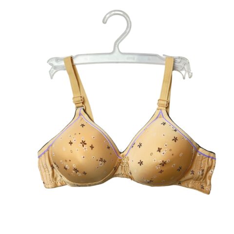 Sunlit Meadow Bra - Light Nude with Floral Print